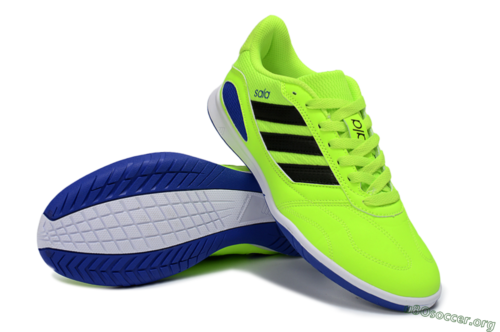 Adidas Top Sala IC Football Shoes - Green/Bright Green/Deep Blue 0
