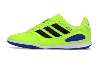 Adidas Top Sala IC Football Shoes - Green/Bright Green/Deep Blue