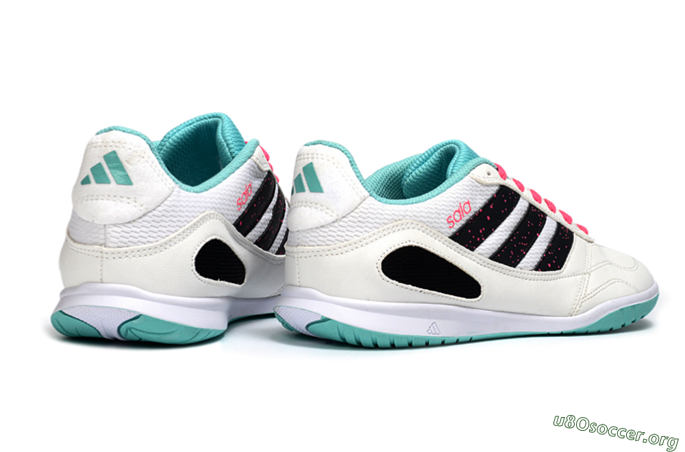 Adidas Top Sala IC Football Shoes - White/Aqua Breeze/Pink Blast 6