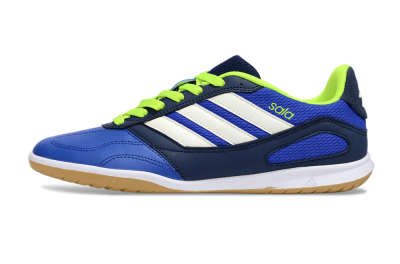 Adidas Top Sala IC Football Shoes - Blue/Lime Green/White