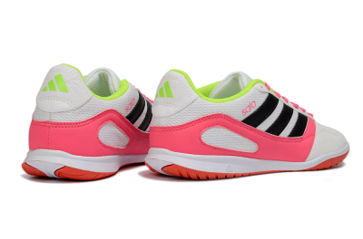 Adidas Top Sala IC Football Shoes - White/Neon Pink/Black