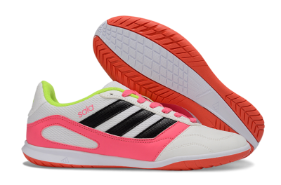 Adidas Top Sala IC Football Shoes - White/Neon Pink/Black