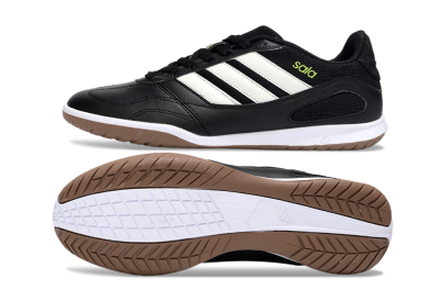 Adidas Top Sala IC Football Shoes - Black/White/Glow Green