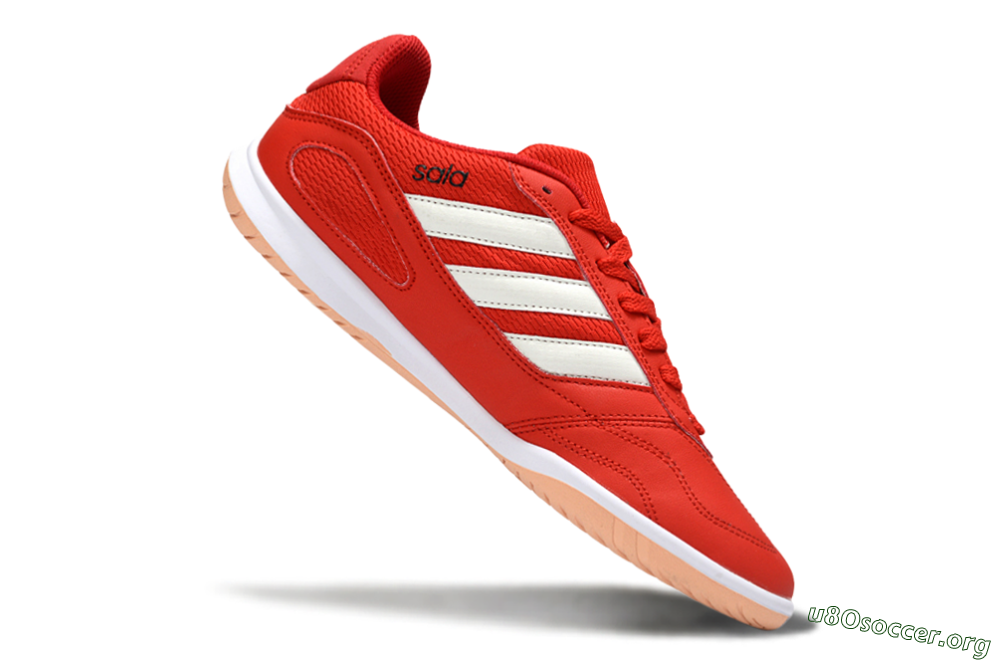 Adidas Top Sala IC Football Shoes - Red/Fiery Red/Soft Coral 4