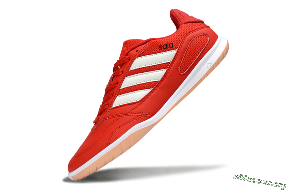 Adidas Top Sala IC Football Shoes - Red/Fiery Red/Soft Coral 5