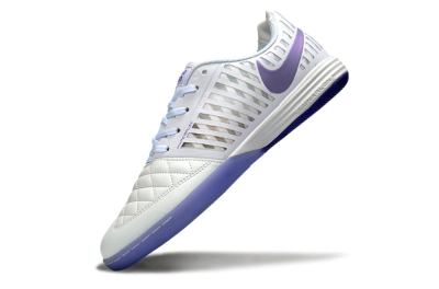 Nike Lunar Gato 2 IC Football Shoes - White/Lavender Bliss/Soft Lilac