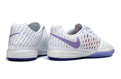 Nike Lunar Gato 2 IC Football Shoes - White/Lavender Bliss/Soft Lilac