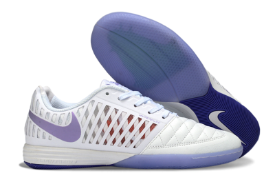 Nike Lunar Gato 2 IC Football Shoes - White/Lavender Bliss/Soft Lilac