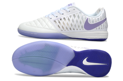 Nike Lunar Gato 2 IC Football Shoes - White/Lavender Bliss/Soft Lilac