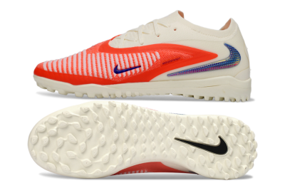 Nike Phantom 6 Low Elite TF Football Shoes - Red/Vibrant Red/Neutral White