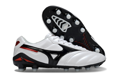 Mizuno Morelia Neo 2 FG Football Boots - White/Crimson Black/Crimson White