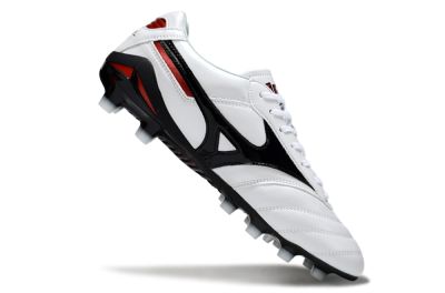 Mizuno Morelia Neo 2 FG Football Boots - White/Crimson Black/Crimson White