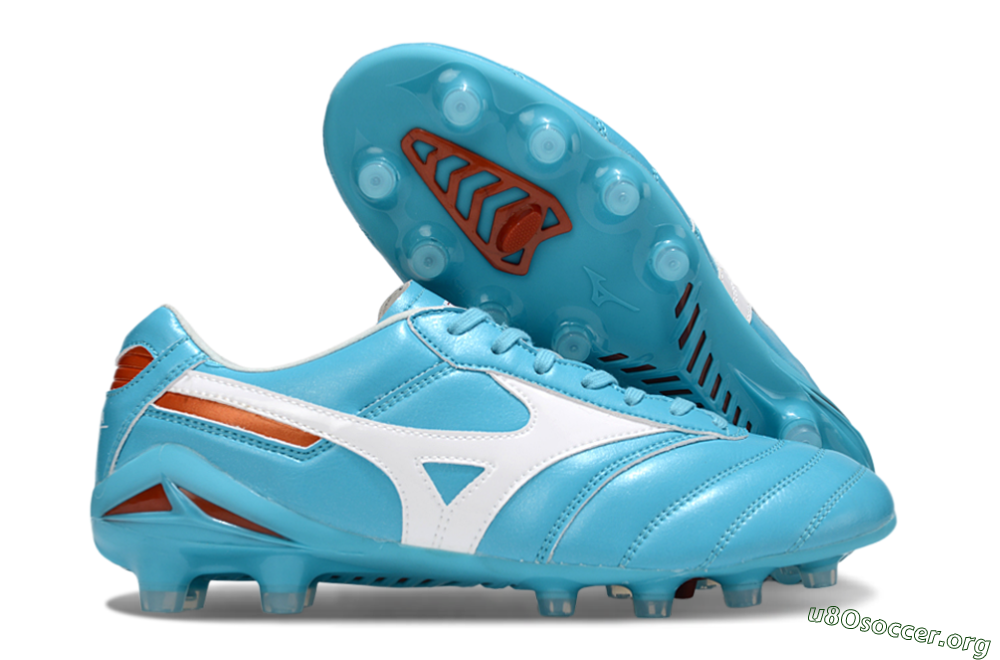 Mizuno Morelia Neo 2 FG Football Boots - Cyan/Bright Cyan/White 2