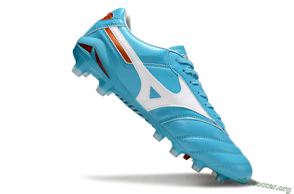 Mizuno Morelia Neo 2 FG Football Boots - Cyan/Bright Cyan/White 4