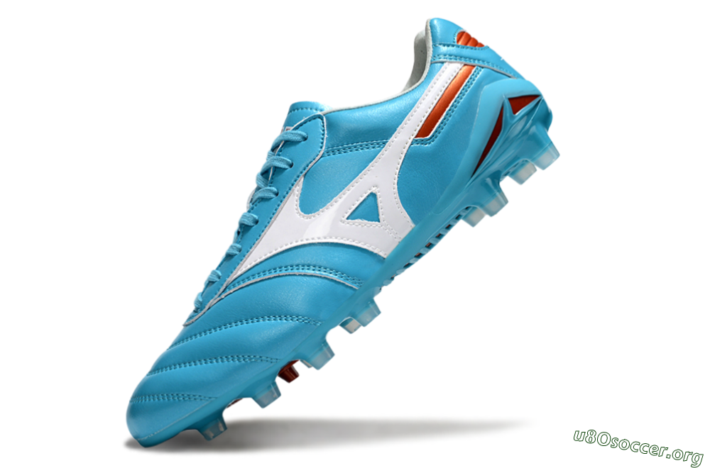 Mizuno Morelia Neo 2 FG Football Boots - Cyan/Bright Cyan/White 5