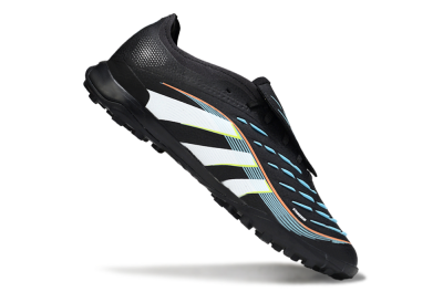 Adidas Predator 25 Elite Fold-Over Tongue TF Football Shoes - Black/Electric Yellow/White Strike