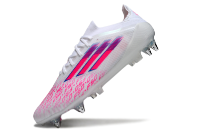 Adidas F50 Elite SG Football Boots - White/Electric Pink/Blue Mirage