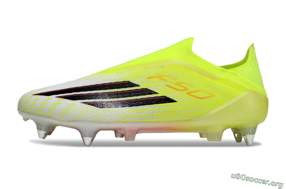 Adidas F50 Elite Laceless SG Football Boots - Yellow/Neon Yellow/Black 3