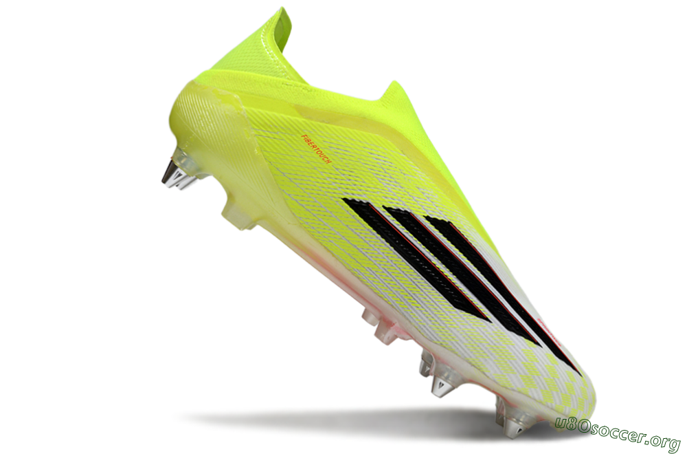 Adidas F50 Elite Laceless SG Football Boots - Yellow/Neon Yellow/Black 4
