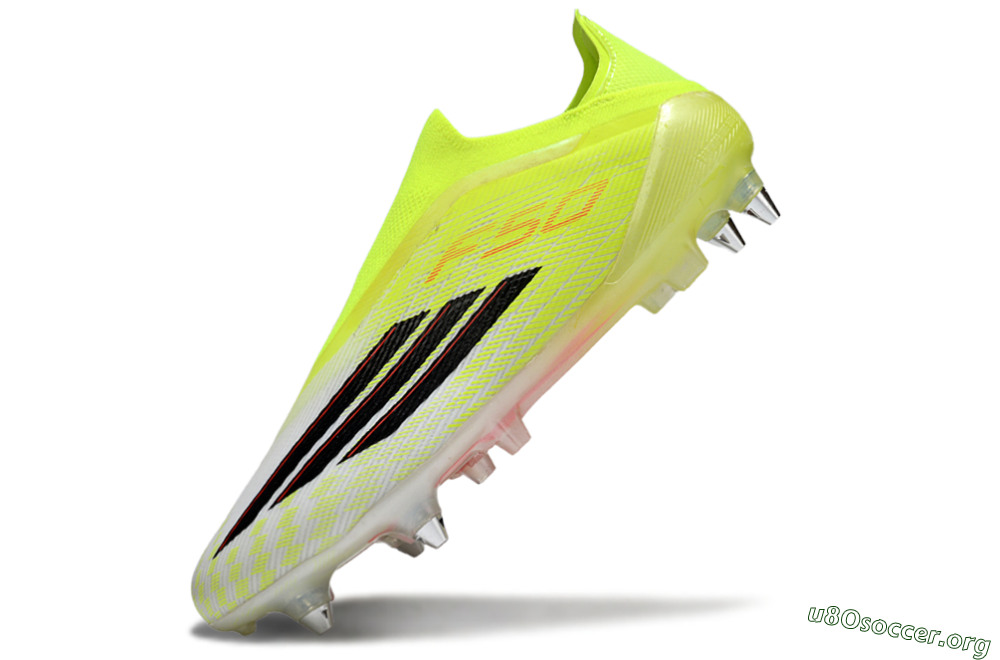 Adidas F50 Elite Laceless SG Football Boots - Yellow/Neon Yellow/Black 5