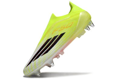 Adidas F50 Elite Laceless SG Football Boots - Yellow/Neon Yellow/Black