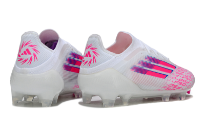 Adidas F50 Elite FG Football Boots - White/Vibrant Pink/Deep Blue