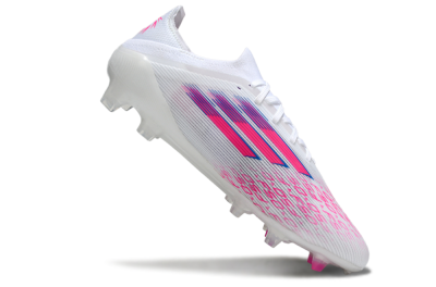 Adidas F50 Elite FG Football Boots - White/Vibrant Pink/Deep Blue