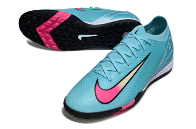 Nike Air Zoom Mercurial Vapor 16 Elite TF Football Shoes - Aqua/Electric Pink/Black