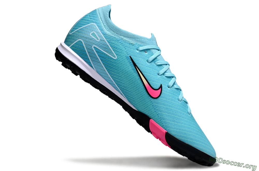 Nike Air Zoom Mercurial Vapor 16 Elite TF Football Shoes - Aqua/Electric Pink/Black 4