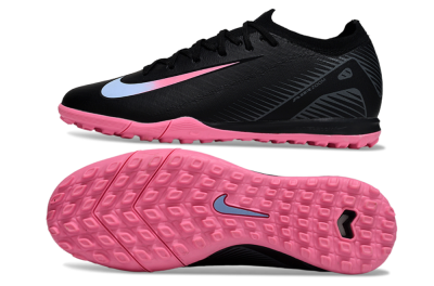 Nike Air Zoom Mercurial Vapor 16 Elite TF Football Shoes - Black/Vibrant Pink/Cool Cyan