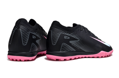 Nike Air Zoom Mercurial Vapor 16 Elite TF Football Shoes - Black/Vibrant Pink/Cool Cyan