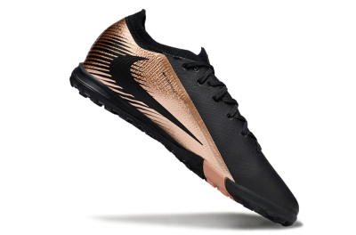 Nike Air Zoom Mercurial Vapor 16 Elite TF Football Shoes - Black/Rose Gold/Charcoal