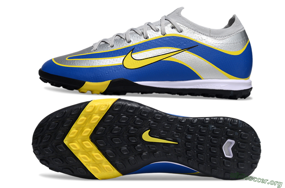 Nike Air Zoom Mercurial Vapor 16 Elite TF Football Shoes - Blue/Electric Blue/Sunny Yellow 1