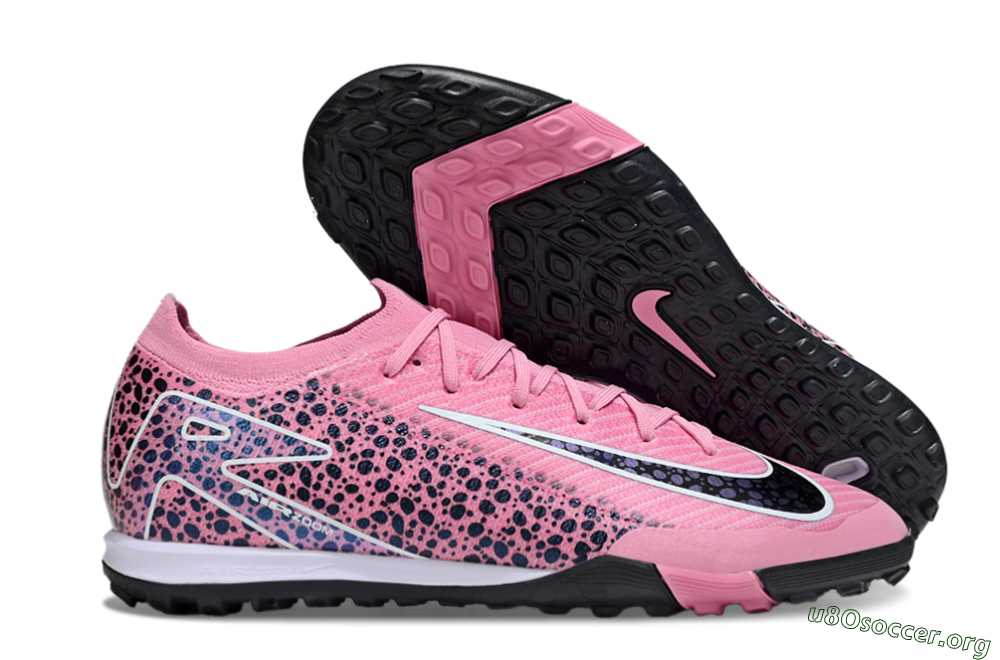 Nike Air Zoom Mercurial Vapor 16 Elite TF Football Shoes - Pink/Fuchsia Burst/Black Night 2