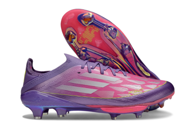 Adidas F50+ Elite Lightstrike Pro FG Football Boots - Purple/Vibrant Magenta/Metallic Rose