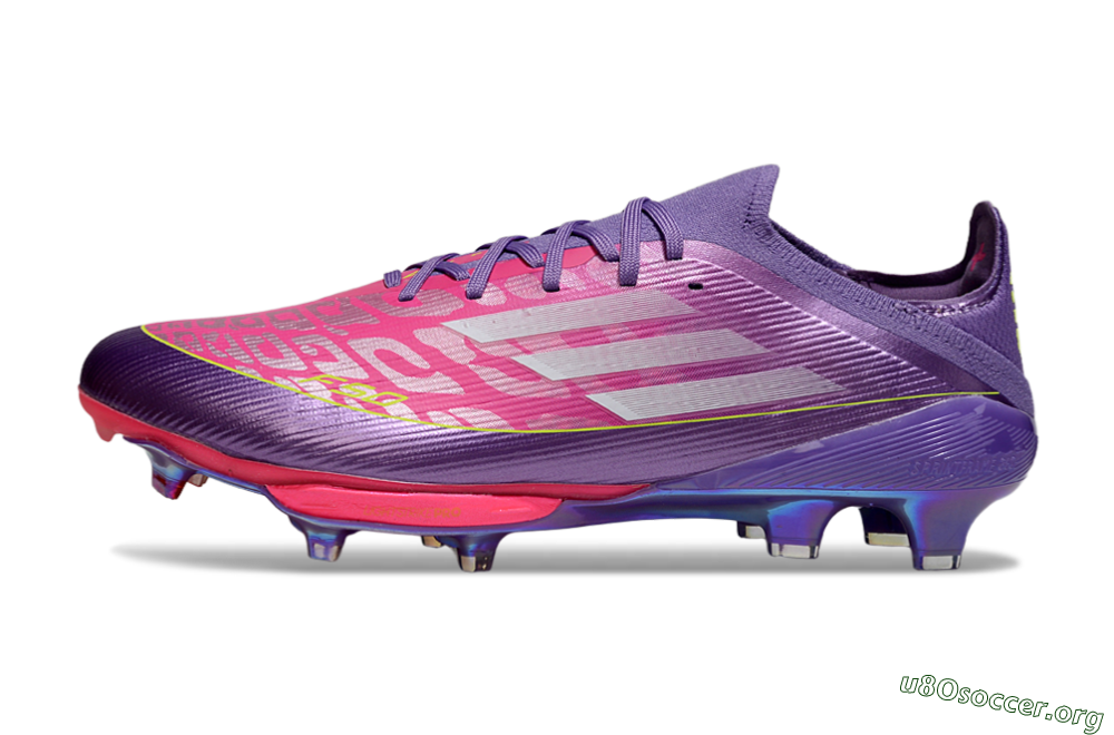 Adidas F50+ Elite Lightstrike Pro FG Football Boots - Purple/Vibrant Magenta/Metallic Rose 3