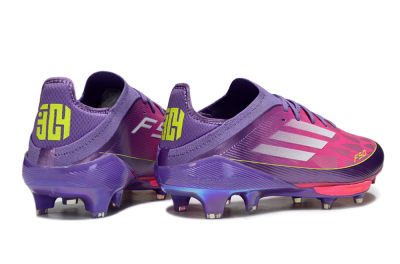 Adidas F50+ Elite Lightstrike Pro FG Football Boots - Purple/Vibrant Magenta/Metallic Rose