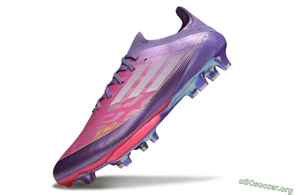 Adidas F50+ Elite Lightstrike Pro FG Football Boots - Purple/Vibrant Magenta/Metallic Rose 5