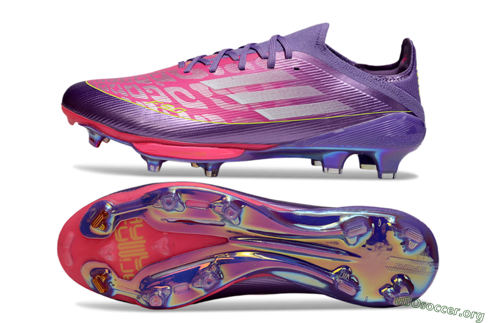 Adidas F50+ Elite Lightstrike Pro FG Football Boots - Purple/Vibrant Magenta/Metallic Rose 1
