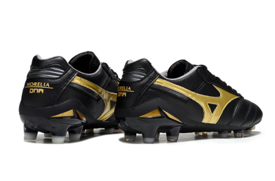 Mizuno Morelia Neo 2 FG Football Boots - Black/Metallic Gold/Classic Black