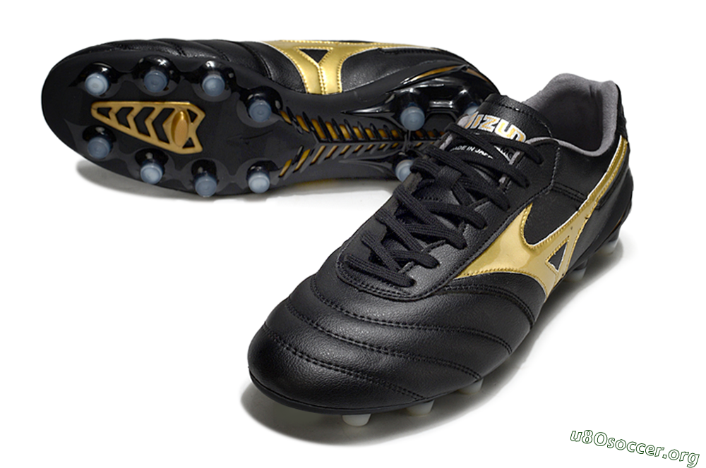 Mizuno Morelia Neo 2 FG Football Boots - Black/Metallic Gold/Classic Black 0