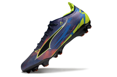 Puma Ultra Ultimate FG Football Boots - Navy/Electric Yellow/Dynamic Blue