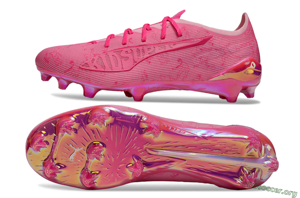 Puma Ultra Ultimate FG Football Boots - Pink/Vibrant Pink/Reflective Pink 1