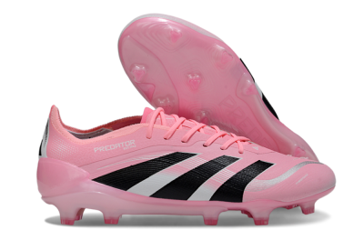 Adidas Predator 25 Elite FG Football Boots - Pink/Soft Pink/Jet Black