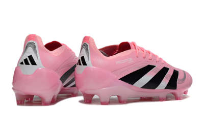 Adidas Predator 25 Elite FG Football Boots - Pink/Soft Pink/Jet Black