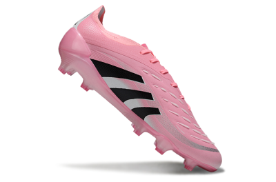 Adidas Predator 25 Elite FG Football Boots - Pink/Soft Pink/Jet Black