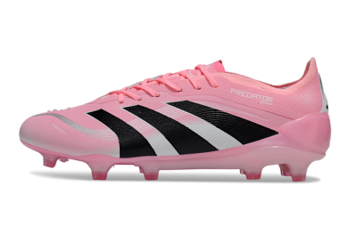 Adidas Predator 25 Elite FG Football Boots - Pink/Soft Pink/Jet Black