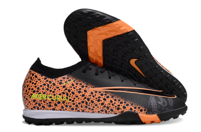 Nike Air Zoom Mercurial Vapor 16 Elite TF Football Shoes - Black/Vibrant Orange/Neon Green