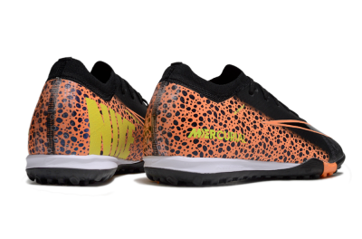 Nike Air Zoom Mercurial Vapor 16 Elite TF Football Shoes - Black/Vibrant Orange/Neon Green