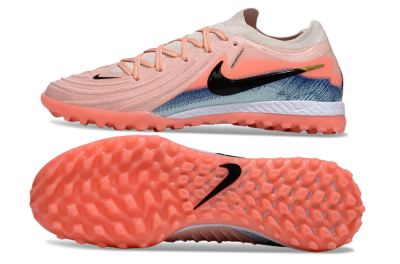 Nike Phantom GX 2 Elite TF Football Shoes - Pink/Coral Glow/Sky Blue